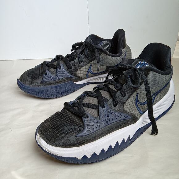 Mens Size 10 - Nike Kyrie 4 TB Low Black Midnight Navy DA7803-004 - Picture 3 of 7